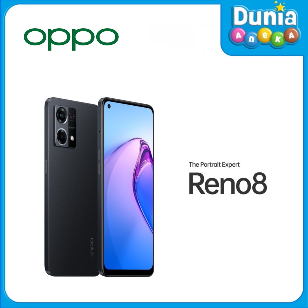 OPPO RENO8 4G 8/256GB SMARTPHONE - GARANSI RESMI OPPO INDONESIA