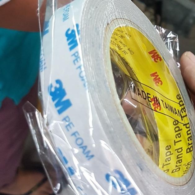 

COD double tape isolasi bolak balik 3m dobel tep putih