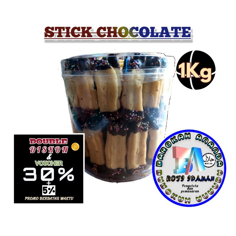 

STICK CHOCOLATE T1kg kue lebaran RN1+