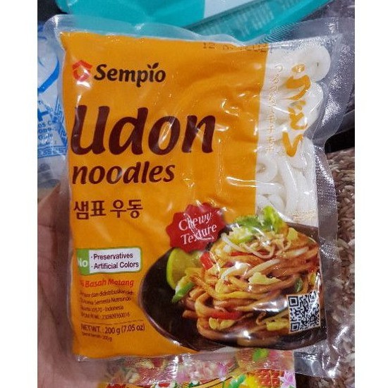 

Fresh Udon Noodles 200gr dari Korea