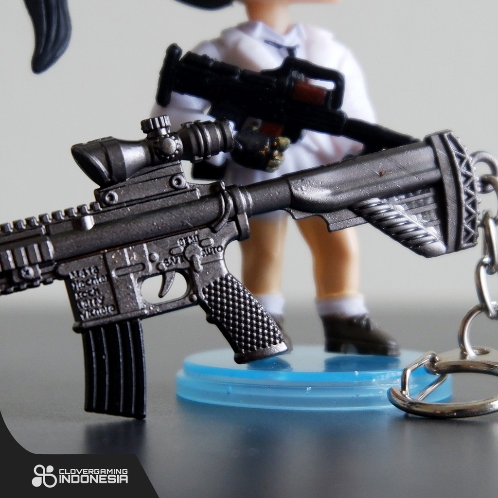 Keychain PUBG M416 - Premium Figure Gaming and Keychain