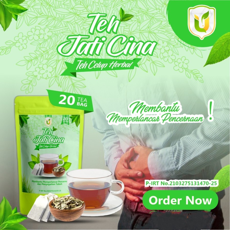 

Teh Jati Cina Teh Celup Herbal Pencernaan Mengecilkan Perut langsing
