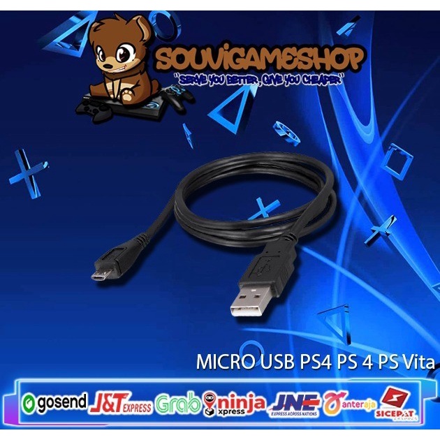 Jual PROMO !! USB Cable Kabel USB PS4 PS 4 PS Vita slim PSVita HP (SONY
