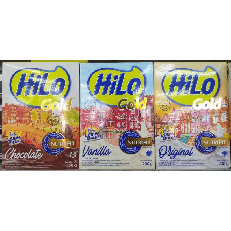 

KZ - hilo gold coklat 250g, original & vanilla 200g