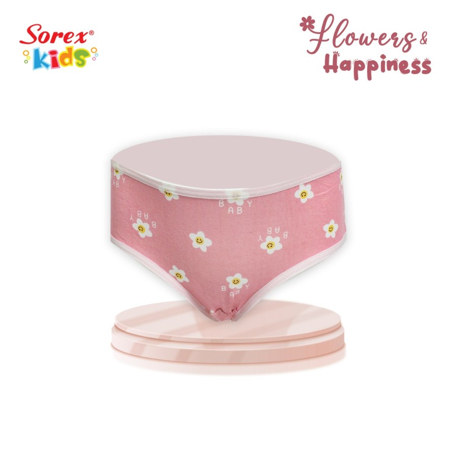 Sorex Kids Celana dalam Anak Perempuan Flowers CD SK 1314