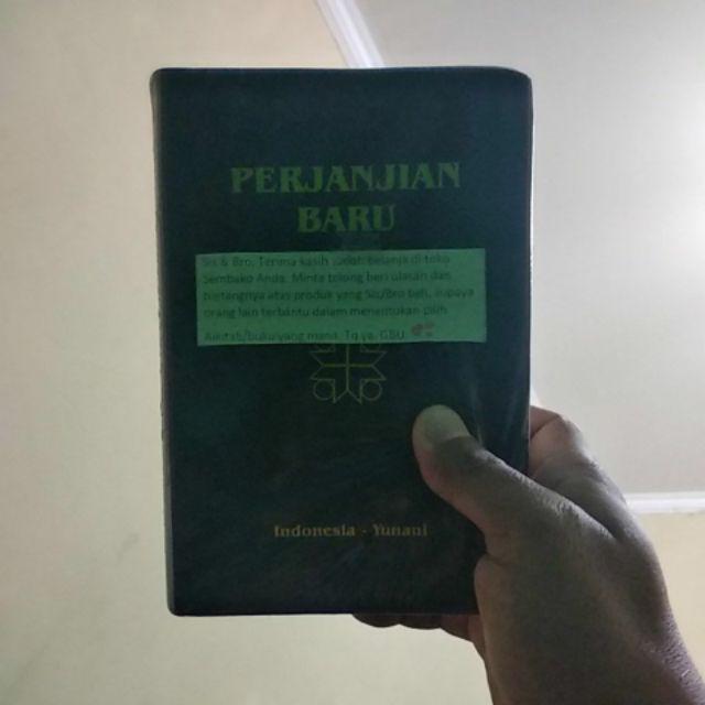 A Alkitab Perjanjian Baru Indonesia Yunani Lai Pb Tbgrk