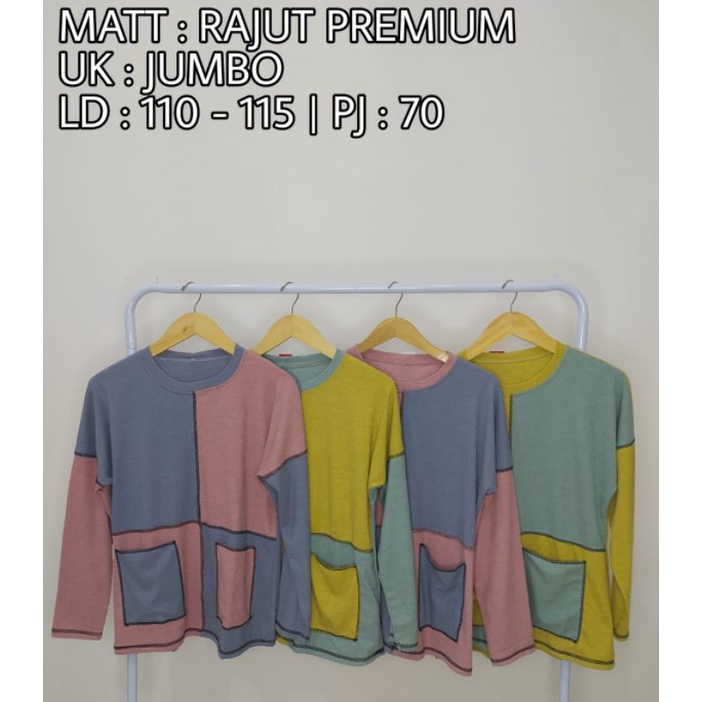 atasan RAJUT TERBARU MODEL baju kebalik