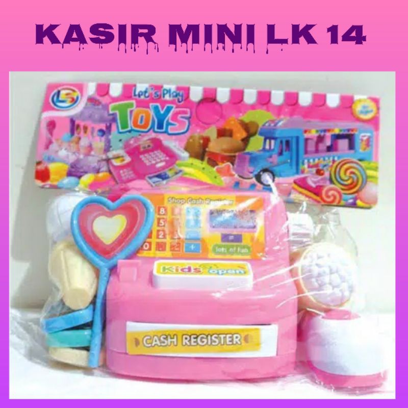 Mainan kasir Mini Lk14 / Lk 15