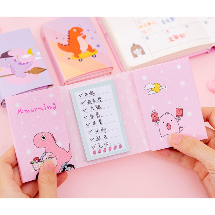 

Set Notes Tempel PANJANG Sticky Notes Motif Gambar DINOSAURUS / Sticky Notes Set Karakter Dinosaurus