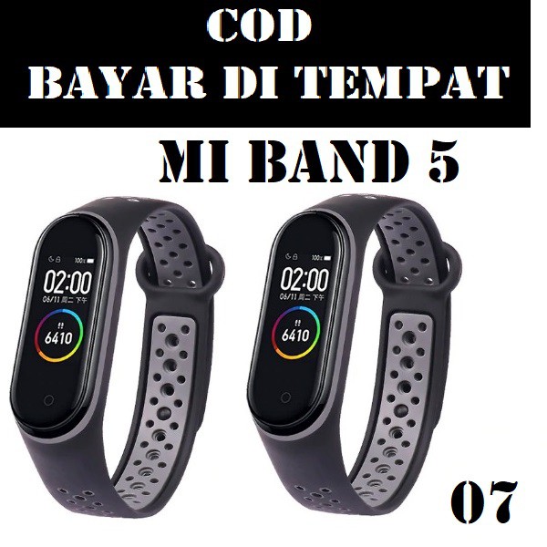 Strap Untuk MI BAND 5 Mi Band 6 KUALITAS ORIGINAL / STRAP SPORT MI BAND 5 / Mi Band 6  MIBAND 5/6