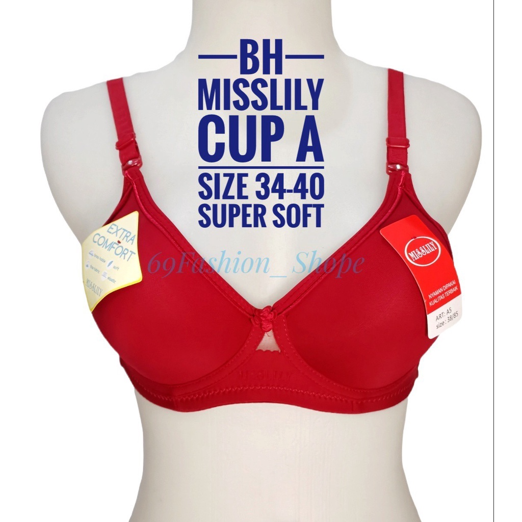 BRA MISSLILY IMPORT CANTIK / BH NON KAWAT BUSA SEDANG CUP A BEST SELLER / BH MISSLILY CANTIK / PUSH UP BRA