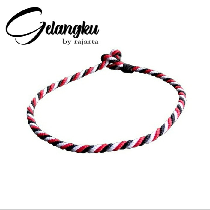 Gelang Tridatu Handmade Origininal Ulir Model Cantolan