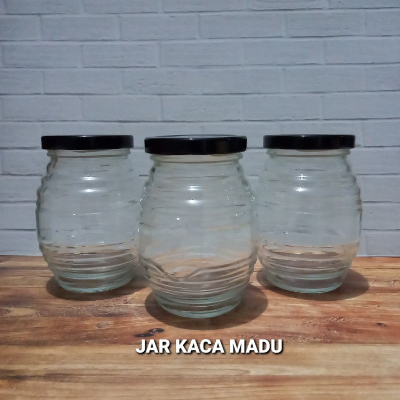 Jar Madu 500g/Toples Madu/Jar Kaca Madu