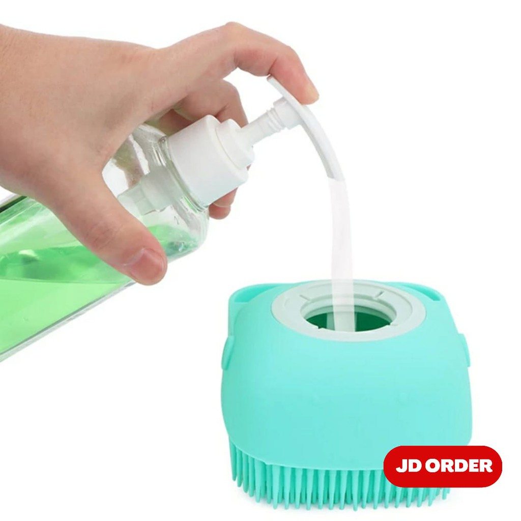 Sikat Mandi Silikon 80Ml Shower Brush Silicone Dispenser