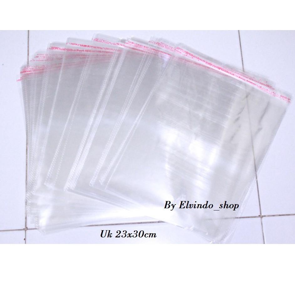 

J77U Plik Opp Tebal 0,5 uk 20x30/23x30/25x35 /plik Bening seal Lem Terkini