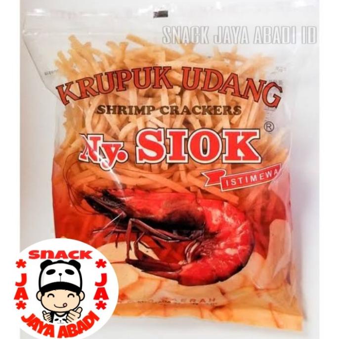 

Kerupuk Udang Mentah Ny Siok Stik / Krupuk Nysiok Stick Udang 500Gr