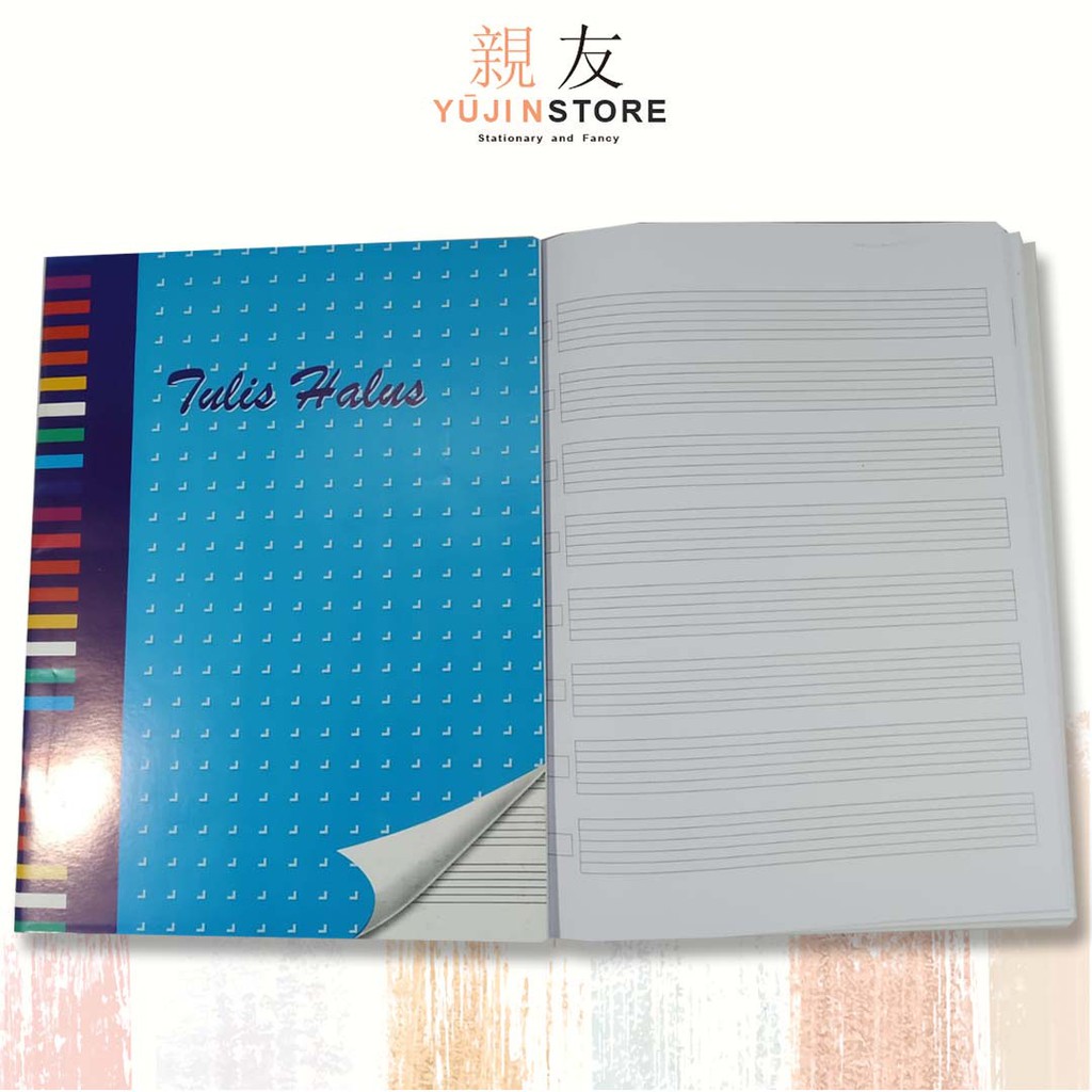 Buku Tulis Halus One Design Garis 5 Satuan-Cover Baru