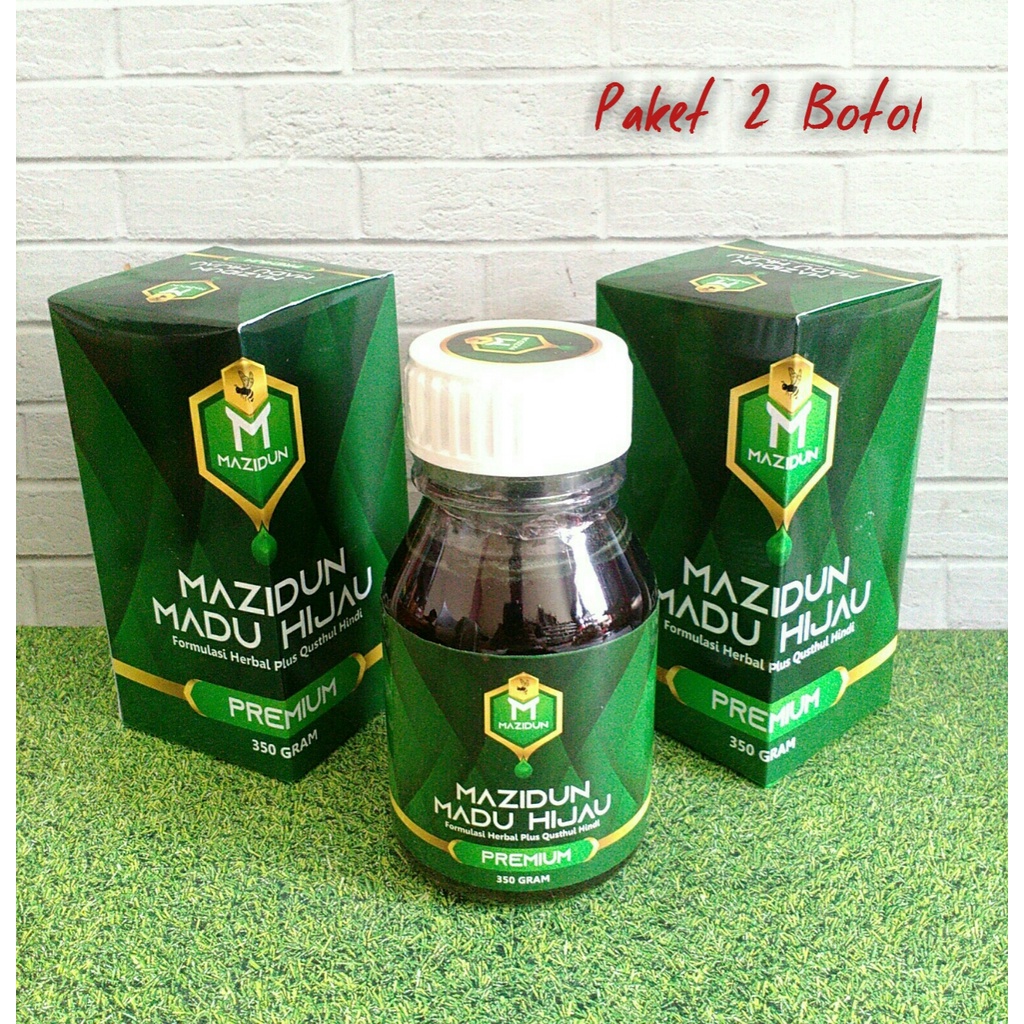 

[ PAKET 2 BOTOL ] MADU HIJAU MAJIDUN 350 gr