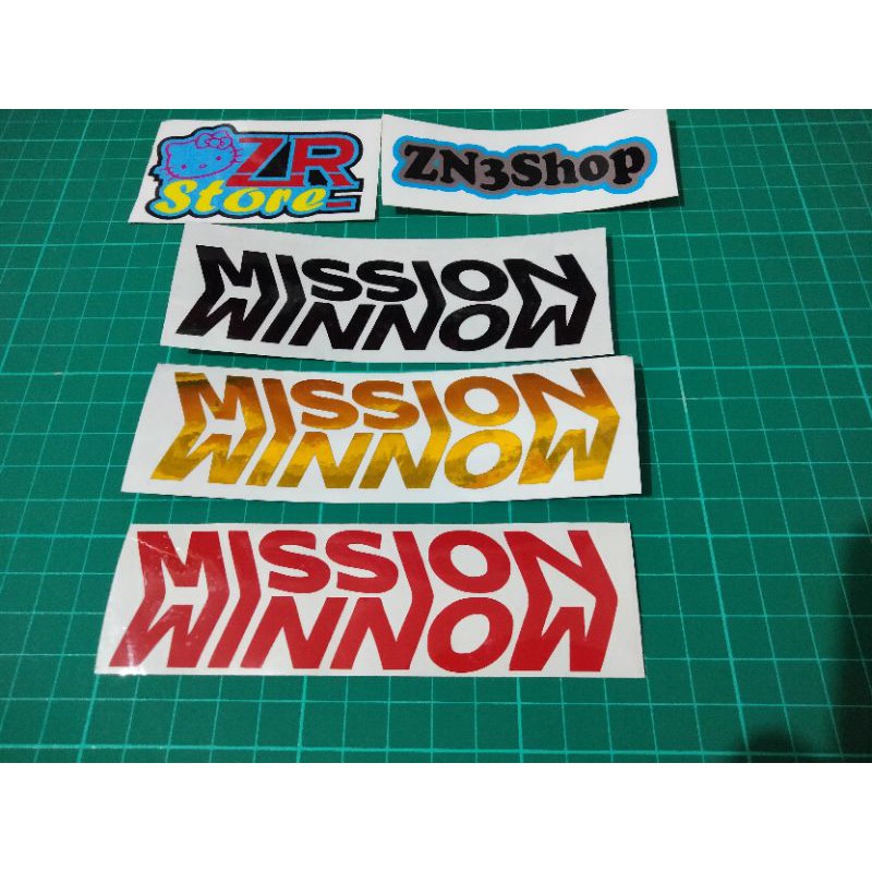 

cutting stiker mission winnow 2
