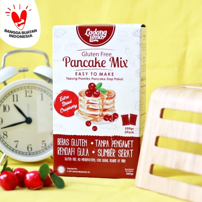 

b011tee Ladang Lima Pancake Mix Flour / Tepung Premix Pancake - 220 G Da01D100