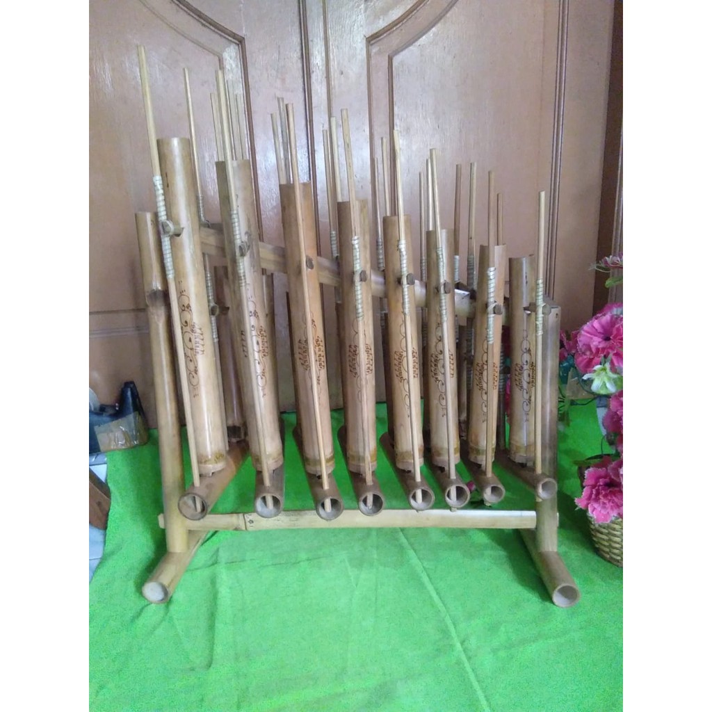 Angklung Besar 1 Oktaf 8 Nada Untuk Tingkat Dasar (dewasa) Nada Ok!