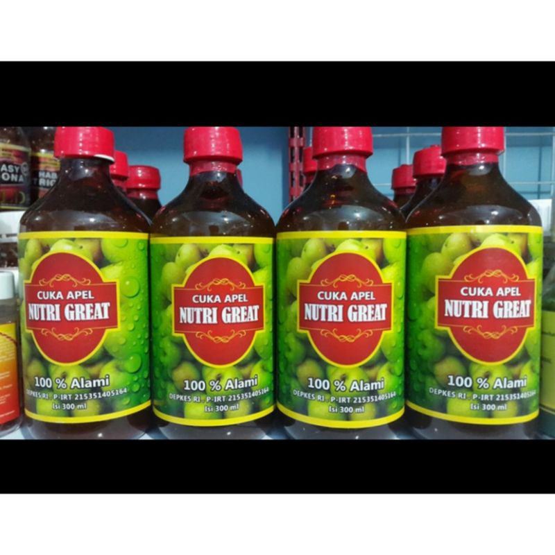 

CUKA APEL NUTRI GREAT ALAMI 100% HALAL