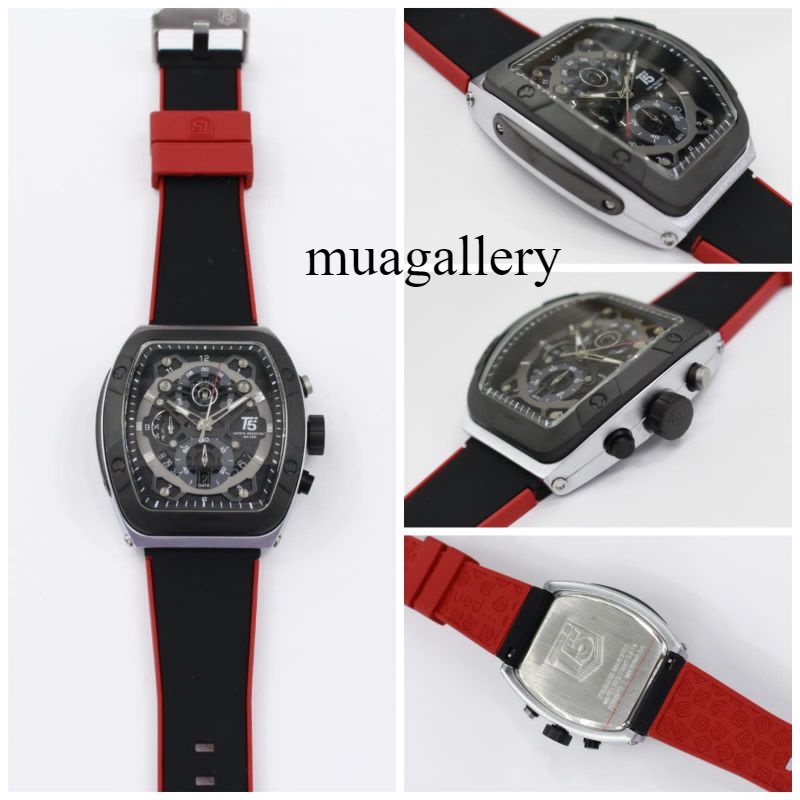 Jam tangan pria T5 H3857 original free box water resist cronograph