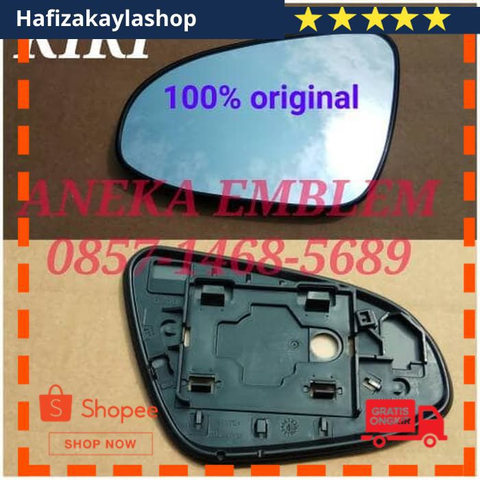 Part mobil original-kaca spion etios valco-kiri zn 450