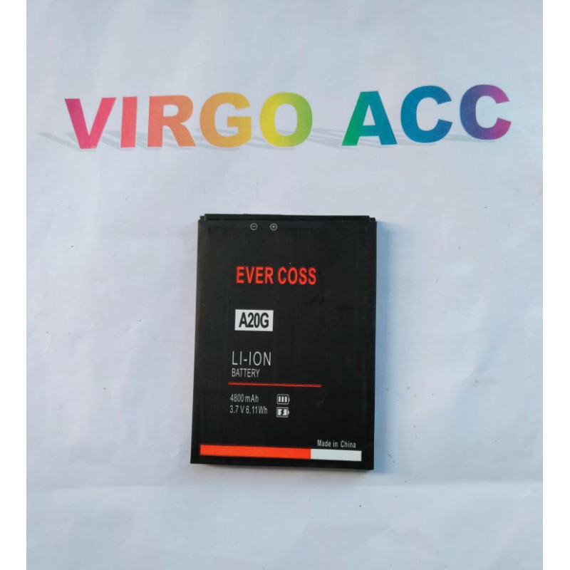 Baterai Battery Batre Evercoss Cross A20G Original Batere Hp