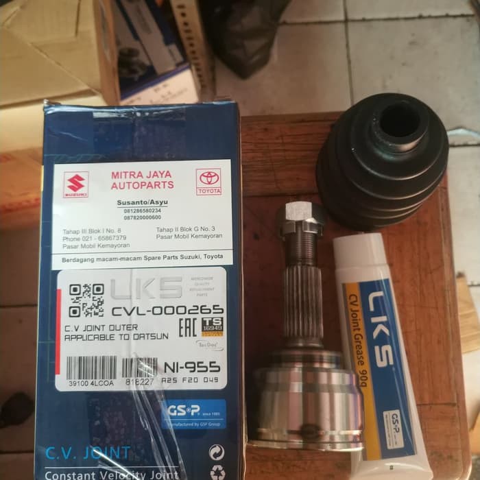As roda/CV joint bagian luar Datsun Go