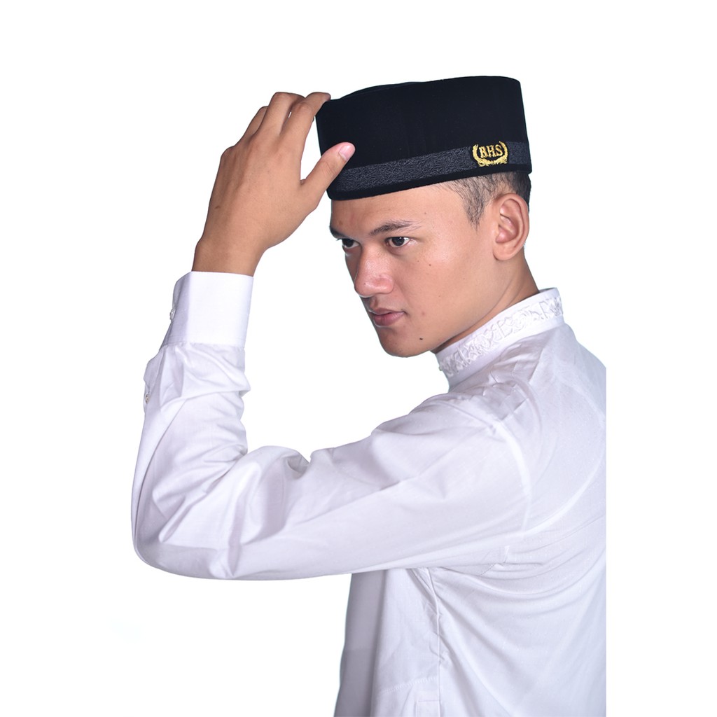 Songkok BHS Royal AC Tinggi 9 Motif 02