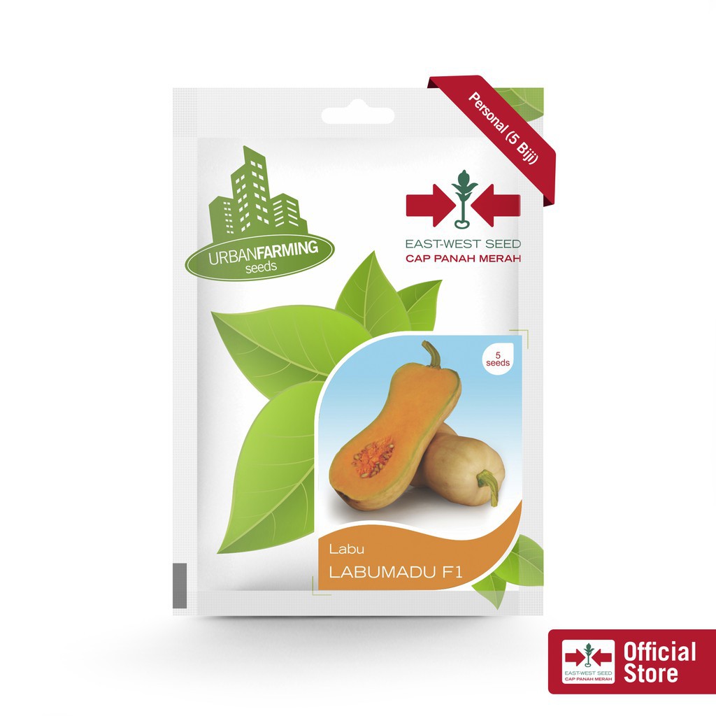 Cap Panah Merah - Benih Butternut Labu Madu F1