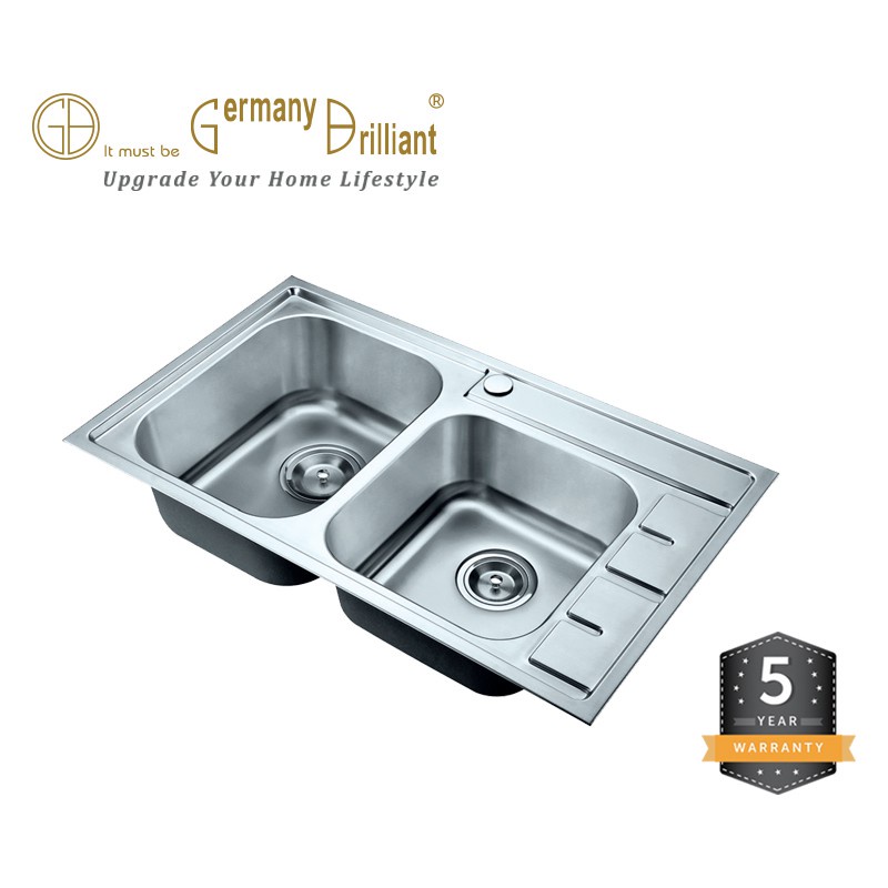 Kitchen Sink / Bak Cuci Piring Germany Brilliant GBV-GS4011