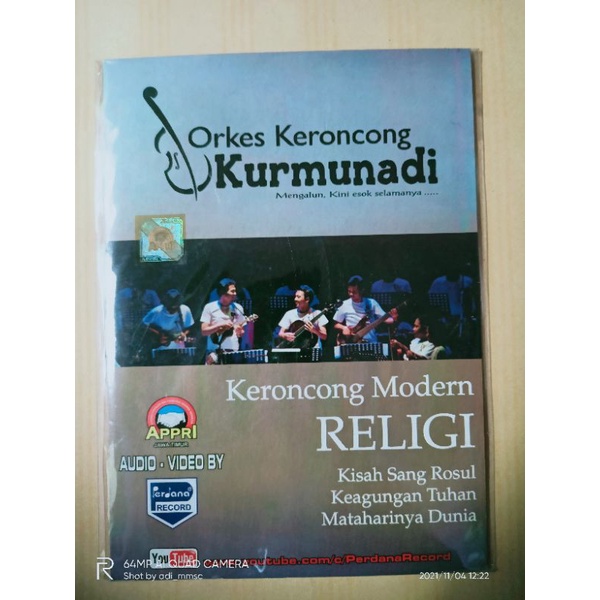 VCD original orkes keroncong kurmunadi