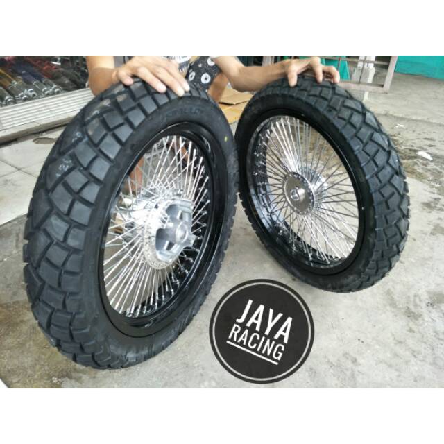 Velg custom ring 17 L 350 250 Verza - Tiger - Megapro primus - Vixion - Byson sepaket plus ban