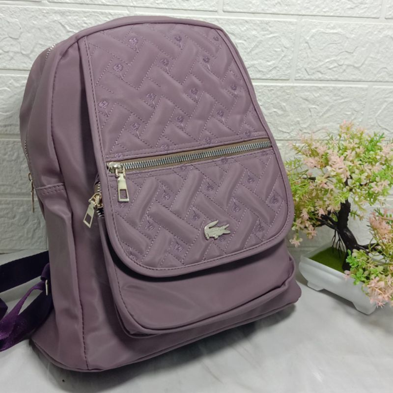 Ransel Fashion Wanita NiLon bordir-A.biskuit