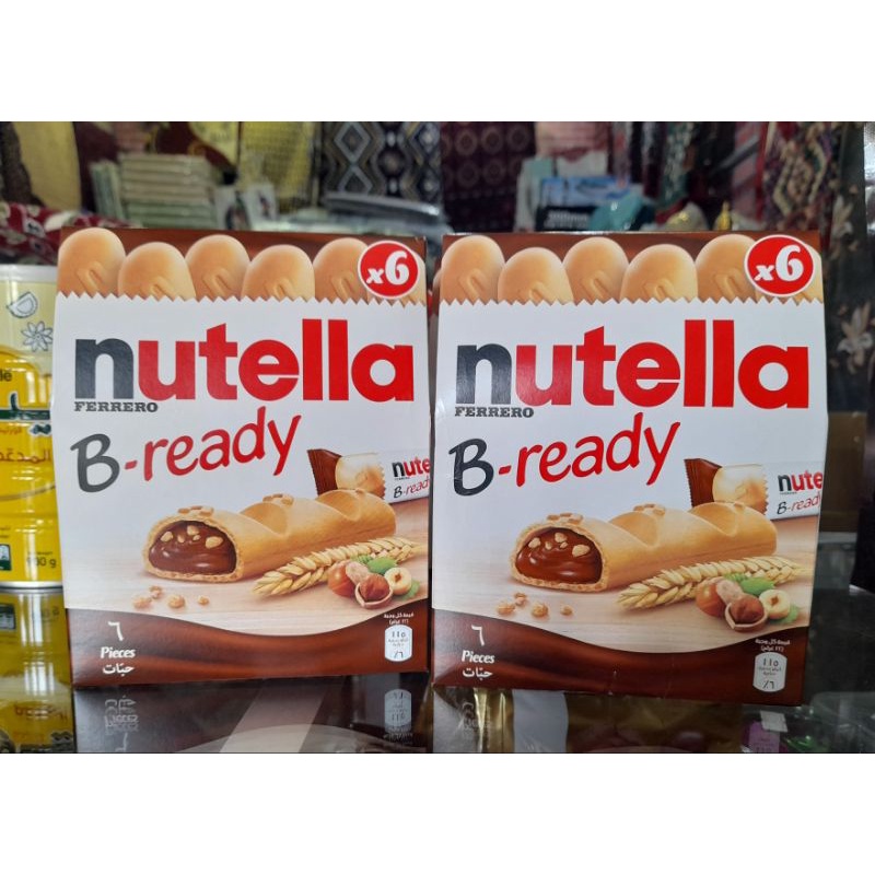 Coklat Nutella B-ready asli Arab