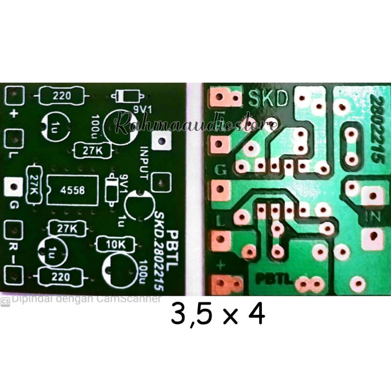 PCB FILTER BTL POWER