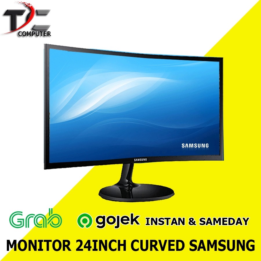 Monitor Curved LED Monitor 24 Inch SAMSUNG CF390