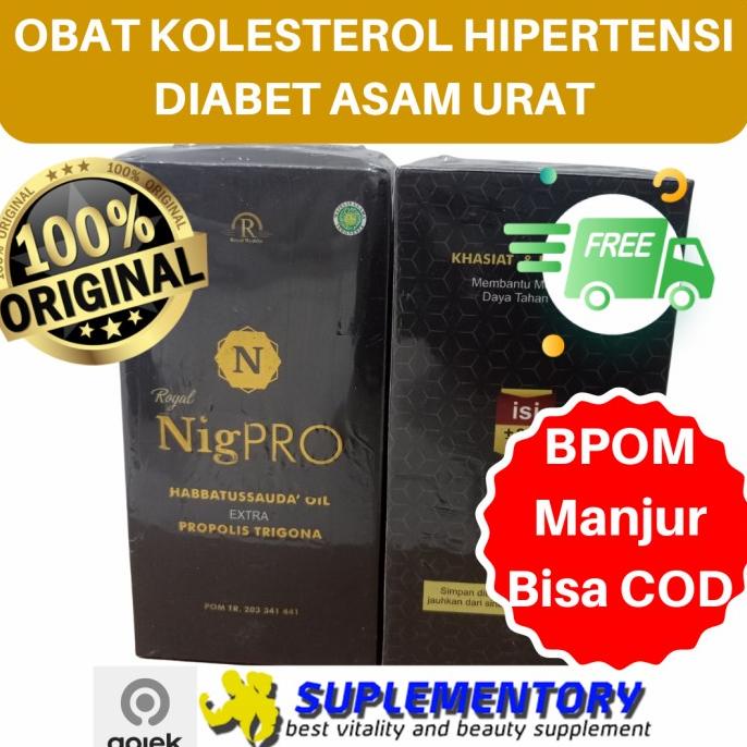 

BISA COD NigPRO 100 Capsul Obat Herbal Diabetes Gula Darah Tinggi Nig PRO /OBAT HERBAL ASAM URAT/OBAT HERBAL PELANGSING/OBAT HERBAL KOLESTEROL/OBAT HERBAL DIABETES