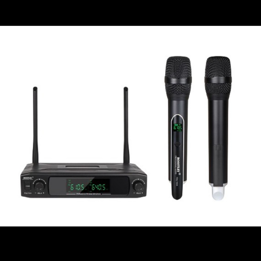 MIC WIRELESS BOSSTLEY KING VOICE ORIGINAL GARANSI 1 TAHUN