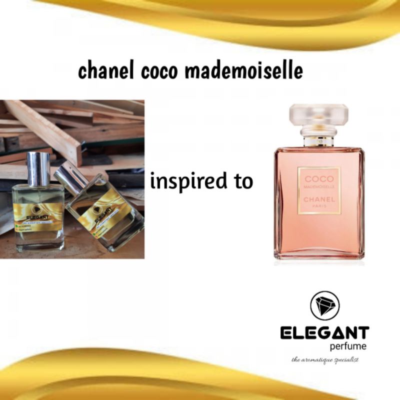 elegant perfume inspired to chanel coco mademoiselle 35ml