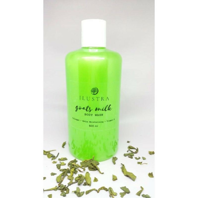 ILUSTRA goats body wash Green Tea lisensi JEPANG Promo!