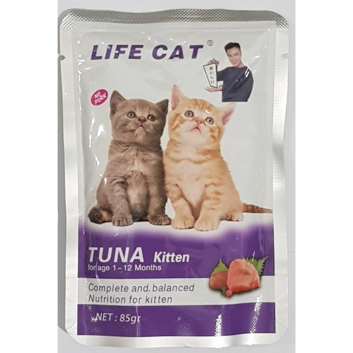 Life Cat POUCH 85GR Makanan kucing lifecat sachet 85gr