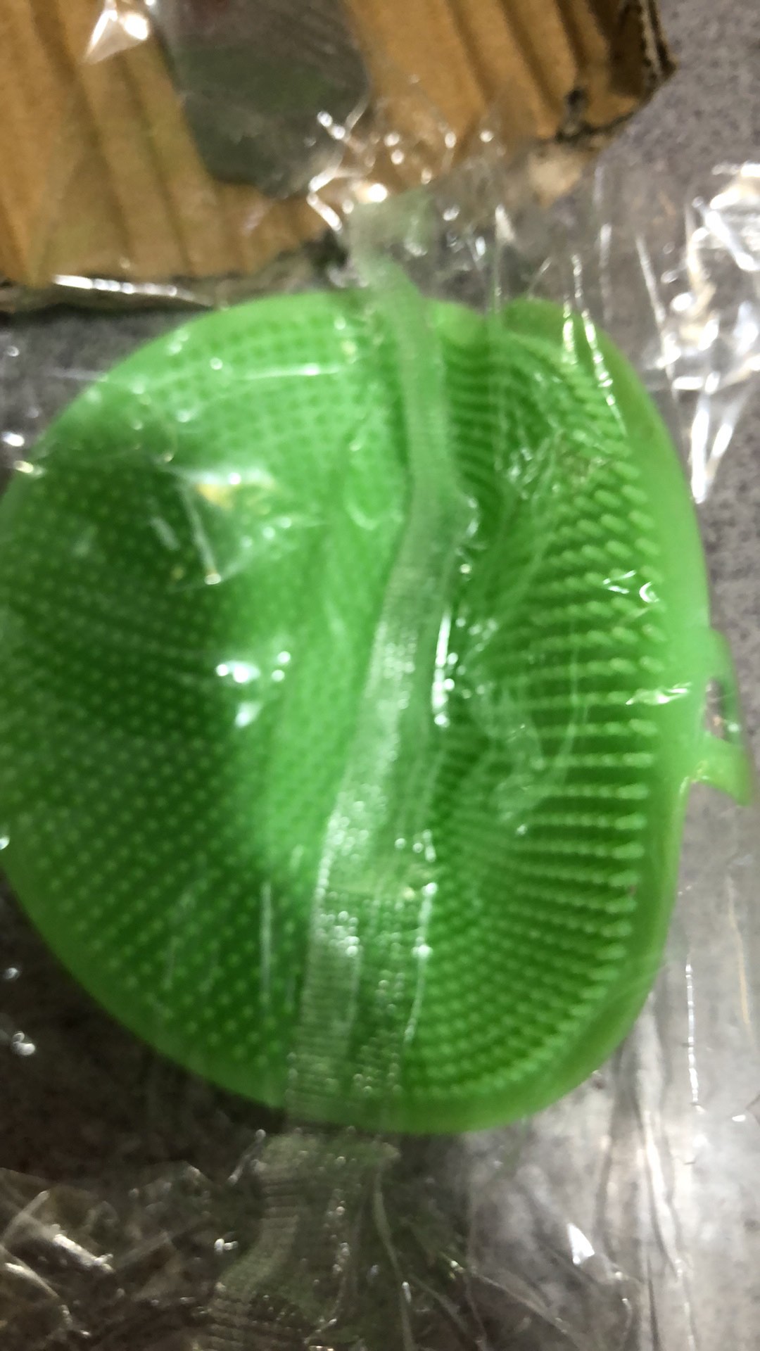 Es105  Sponge Pembersih Piring Serbaguna/silicone Sponge Kitchen