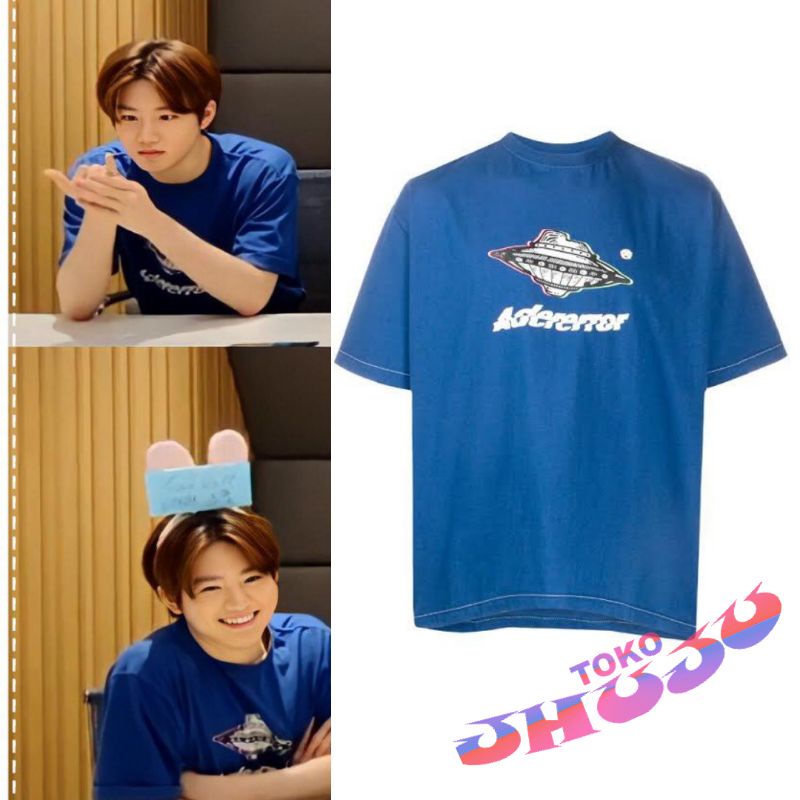 Baju Tshirt  Treasure Junkyu Asererror printing ufo