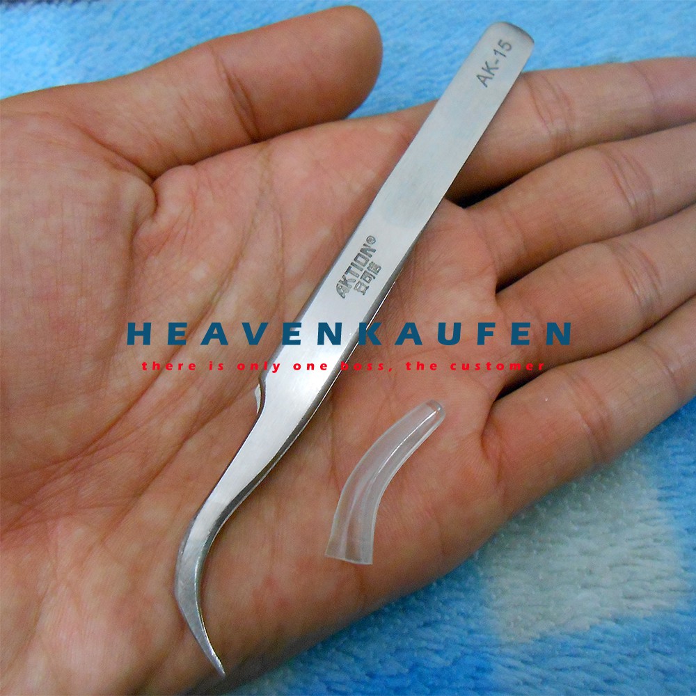 Pinset Tweezers Ujung Melengkung Bagus