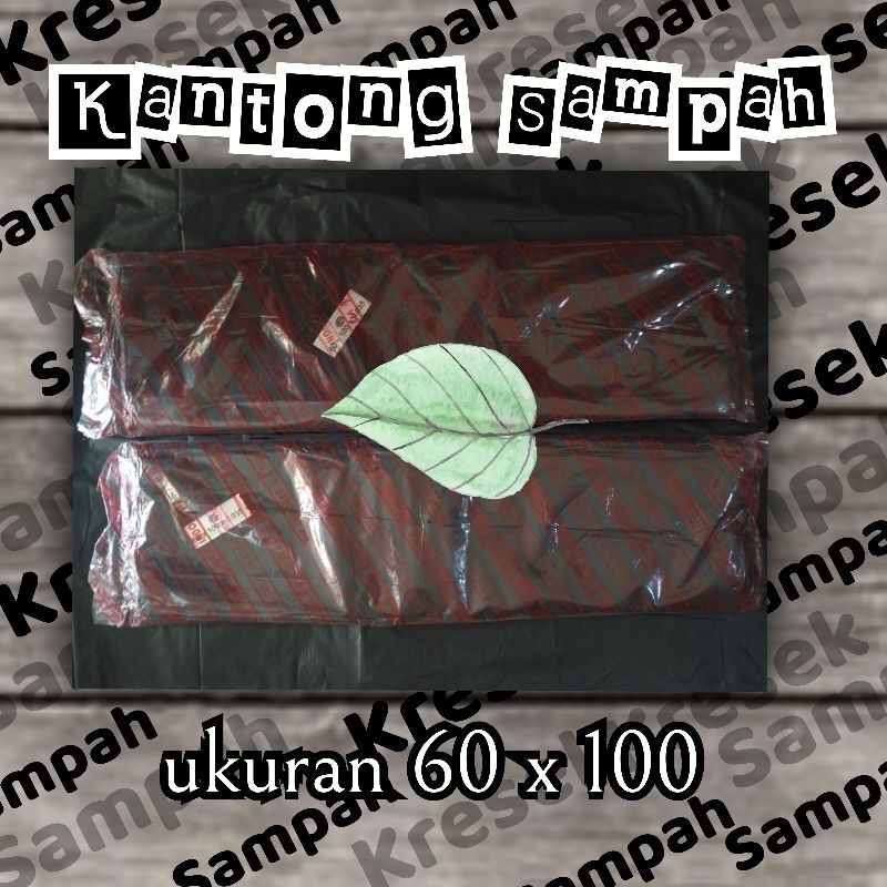 Kantong Sampah 12pcs Kresek Sampah Hitam Kantong Kresek Plastik Sampah Tempat Sampah Wadah Sampah