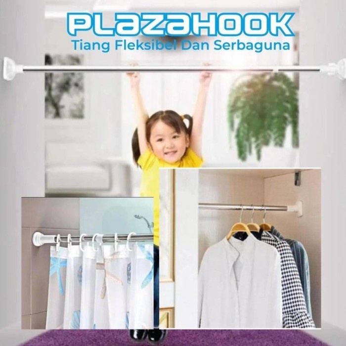 PlazaHook - Plaza Hook Gantungan Baju Flexible