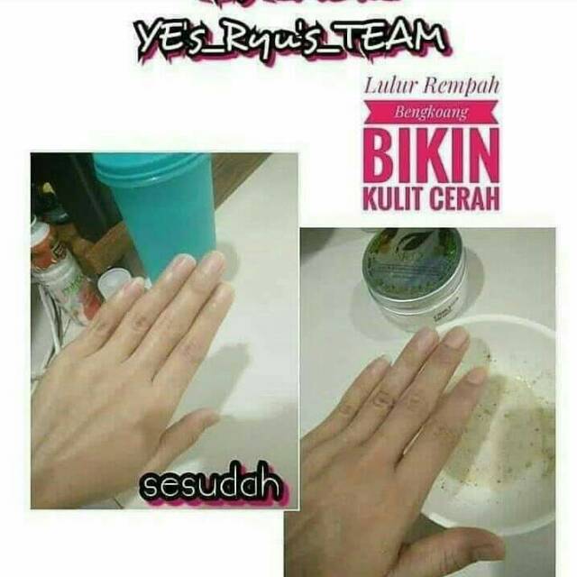 Lulur racik, wethening body, Lulur rempah Bengkoang